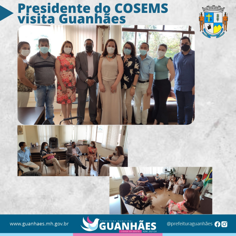 Presidente do COSEMS-MG visita Guanhães e traz boas notícias