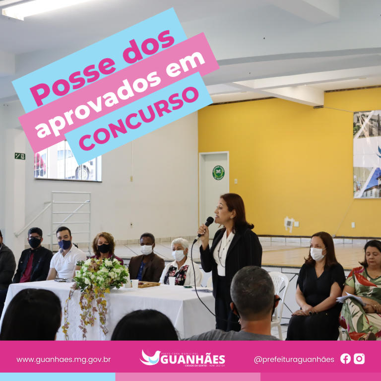 Guanhães dá posse a novos 127 candidatos aprovados em concurso