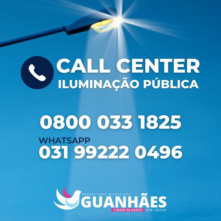 Call Center da iluminação pública