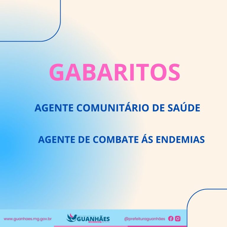 Gabarito Oficial – Edital 01/2023